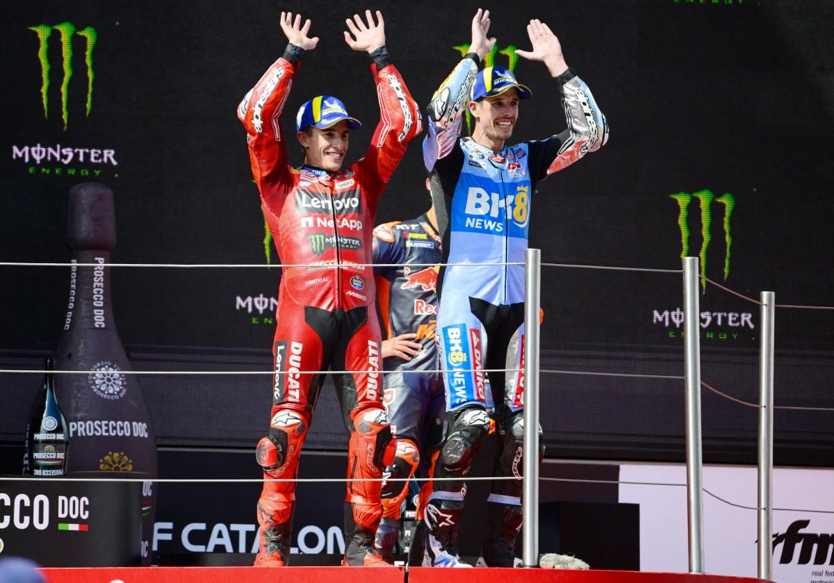 Marc Márquez se diz feliz e exalta vitória do irmão: “Trabalha mais do que muitos”